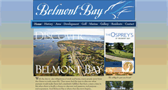Desktop Screenshot of belmontbay.com